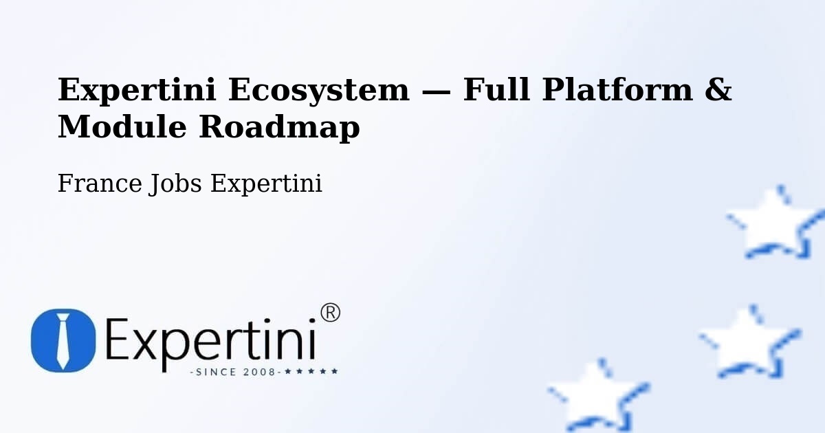 Expertini Ecosystem — Full Platform & Module Roadmap – Barsac